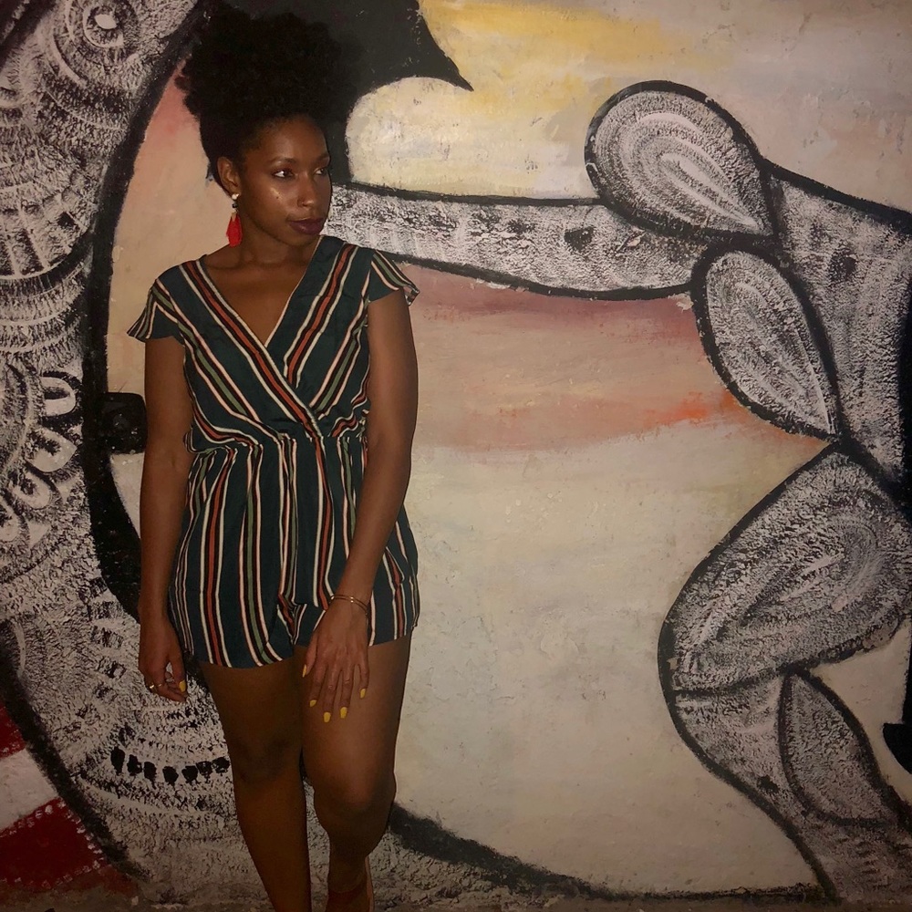 Stripe Romper